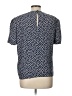 Kasper A.S.L. 100% Polyester Polka Dots Blue Short Sleeve T-Shirt Size 10 - photo 2
