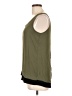 Express Outlet 100% Polyester Green Sleeveless Top Size M - photo 5