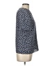 Kasper A.S.L. 100% Polyester Polka Dots Blue Short Sleeve T-Shirt Size 10 - photo 4