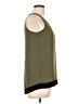 Express Outlet 100% Polyester Green Sleeveless Top Size M - photo 4