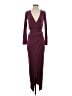 Lulus Burgundy Cocktail Dress Size XS - photo 1
