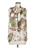 Jaipur 100% Polyester Green Sleeveless T-Shirt Size M - photo 1