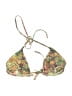Unbranded Print Green Swimsuit Top Size L - photo 2