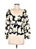 BA&SH Black 3/4 Sleeve Blouse Size XS (0) - photo 1