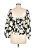 BA&SH Black 3/4 Sleeve Blouse Size XS (0) - photo 2
