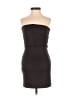 Topshop 100% Polyester Black Cocktail Dress Size 2 - photo 1