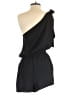 Unbranded Solid Black Romper Size S - photo 2