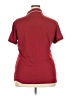 iuga Burgundy Short Sleeve Blouse Size XXL - photo 2