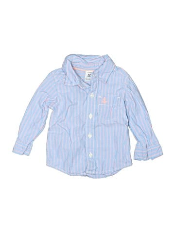 Carter's Long Sleeve Button-Down Shirt (view 1)