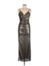 Unbranded Metallic Silver Cocktail Dress Size M - photo 1