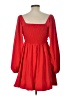 Unbranded Solid Red Cocktail Dress Size L - photo 2