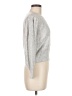 1.State Silver Pullover Sweater Size M - photo 4