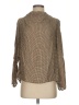 Zara Houndstooth Brown Long Sleeve Blouse Size XS - photo 1