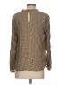Zara Houndstooth Brown Long Sleeve Blouse Size XS - photo 2