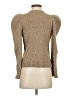 FRAME Metallic Tan Pullover Sweater Size S - photo 2