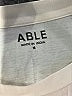 ABLE 100% Cotton Ivory Turtleneck Sweater Size M - photo 7