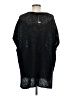 James Perse Black Poncho Size Med (2) - photo 2