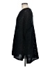 James Perse Black Poncho Size Med (2) - photo 5