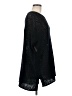 James Perse Black Poncho Size Med (2) - photo 4