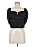 Express Black Short Sleeve Top Size M - photo 1