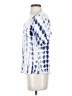 Assorted Brands 100% Rayon Tie-dye Blue White Short Sleeve Top Size S - photo 5