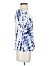 Assorted Brands 100% Rayon Tie-dye Blue White Short Sleeve Top Size S - photo 4