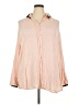 Old Navy 100% Rayon Pink Long Sleeve Blouse Size 2X - photo 1