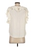 Amanda Uprichard 100% Polyester Ivory Sleeveless Blouse Size S - photo 2
