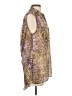 Jennifer Lopez 100% Polyester Animal Print Purple Sleeveless Blouse Size XS - photo 4