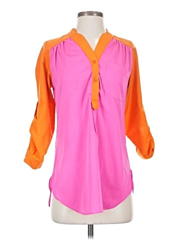 Dizzy Lizzy 3/4 Sleeve Blouse (view 1)