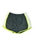 Danskin Now 100% Polyester Color Block Green Athletic Shorts Size S - photo 1
