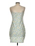 Unbranded Print Blue Cocktail Dress Size S - photo 2