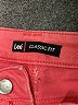 Lee Solid Pink Denim Shorts Size 4 - photo 3