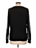 MIHOLL Black Long Sleeve Top Size L - photo 2