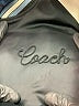 Coach 100% Polyester Color Block Black Track Jacket Size 8 - photo 6