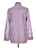 J. McLaughlin Paisley Purple Long Sleeve Button-Down Shirt Size L - photo 2