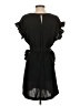 Black Label by C'est Toi 100% Polyester Solid Black Cocktail Dress Size S - photo 2
