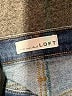 Ann Taylor LOFT Hearts Blue Jeans Size 26 waist - photo 7