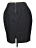Elle Solid Gray Formal Skirt Size XL - photo 2