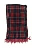 Unbranded Plaid Burgundy Red Scarf One size - photo 2