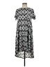 Lularoe Print Silver Casual Dress Size S - photo 1