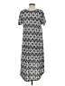 Lularoe Print Silver Casual Dress Size S - photo 2