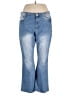 Assorted Brands Solid Blue Jeans Size 3X - photo 1