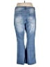 Assorted Brands Solid Blue Jeans Size 3X - photo 2