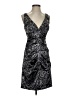 Jump Apparel Paisley Black Cocktail Dress Size 5 - 6 - photo 1