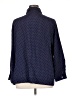 Shein Curve 100% Polyester Polka Dots Blue 3/4 Sleeve Blouse Size 16 Plus (2) - photo 2