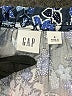 Gap 100% Rayon Blue Short Sleeve Blouse Size S - photo 7