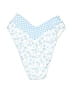 Altar'd State Checkered-gingham Blue Swimsuit Bottoms Size XS - photo 2