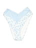 Altar'd State Checkered-gingham Blue Swimsuit Bottoms Size XS - photo 1
