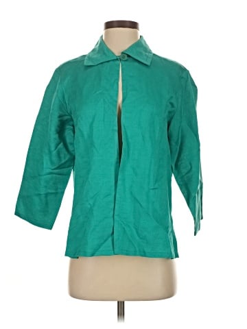 Linea by Louis Dell'Olio 3/4 Sleeve Button-Down Shirt (view 1)